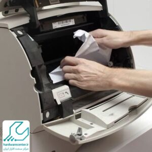 گیر کردن کاغذ در پرینتر شارپ