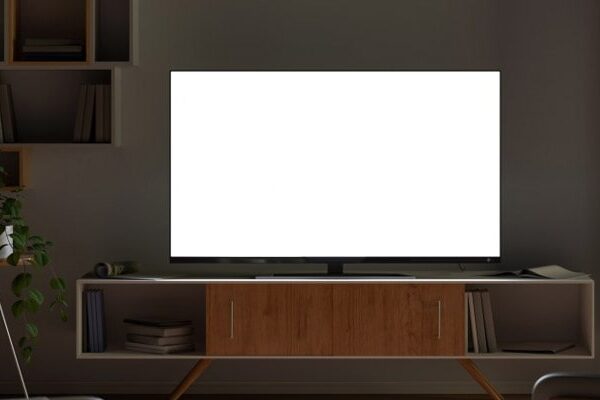 سفید شدن صفحه تلویزیون شارپ