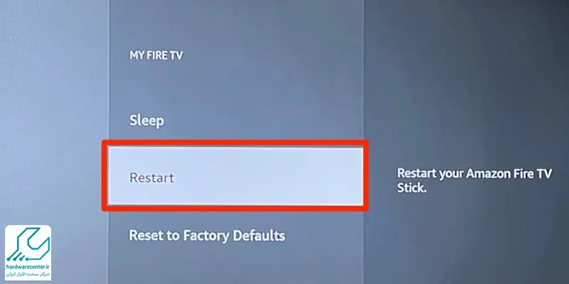 گیر کردن تلویزیون شارپ روی لوگو